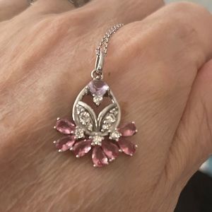 Ring Bomb Party The Wildflower Pendant Necklace NIB